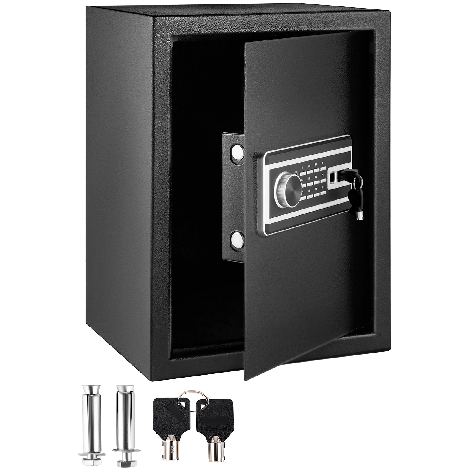 Fingerprint Safe Box For Home And Office With Digital Keypad_voghion.com
